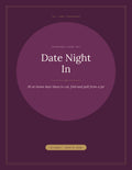 Date Night In: 30 At-Home Date Ideas (Printable)