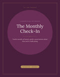 The Monthly Check-In: A Couples Journal (Printable)