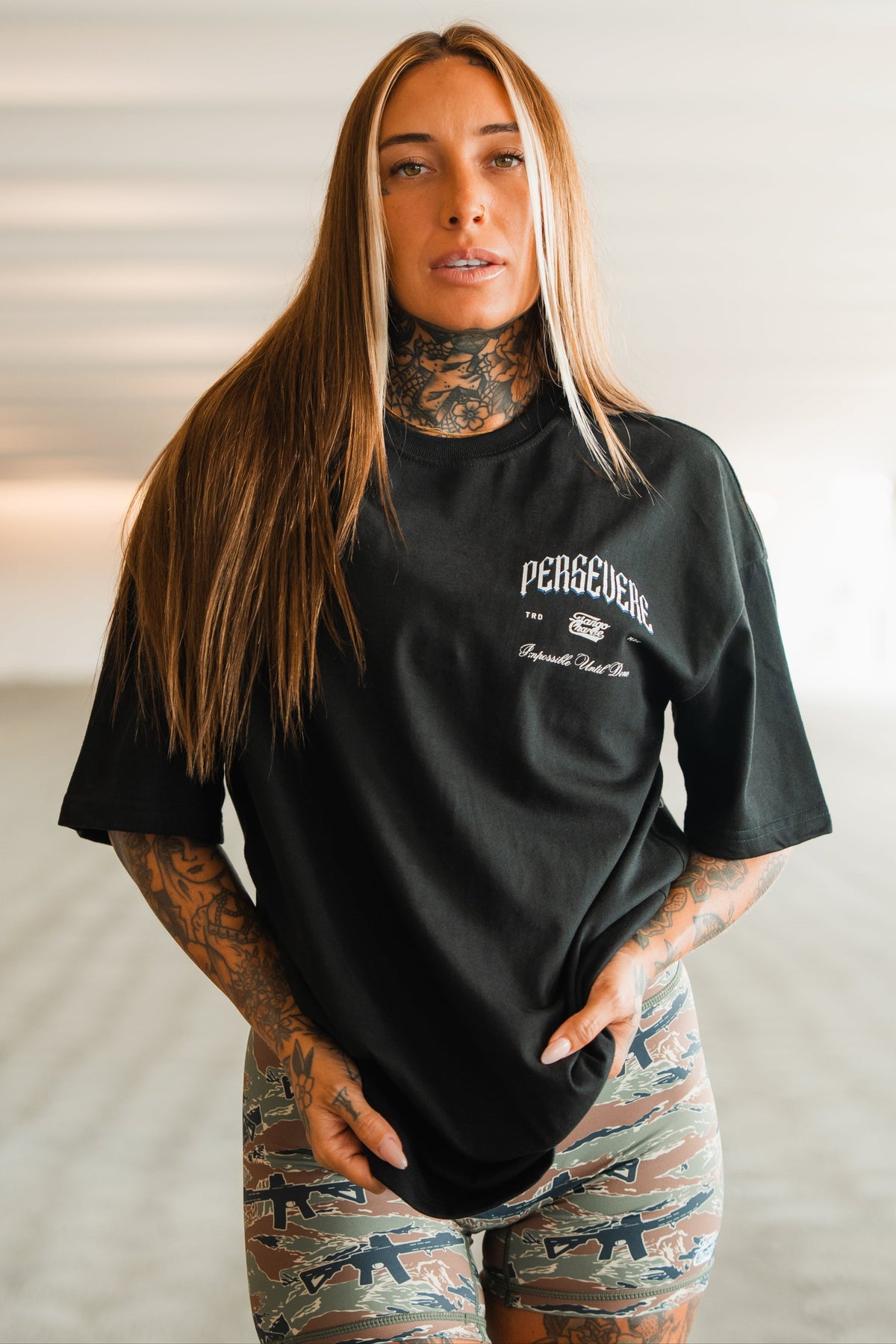 Persevere - Premium Oversized Tee