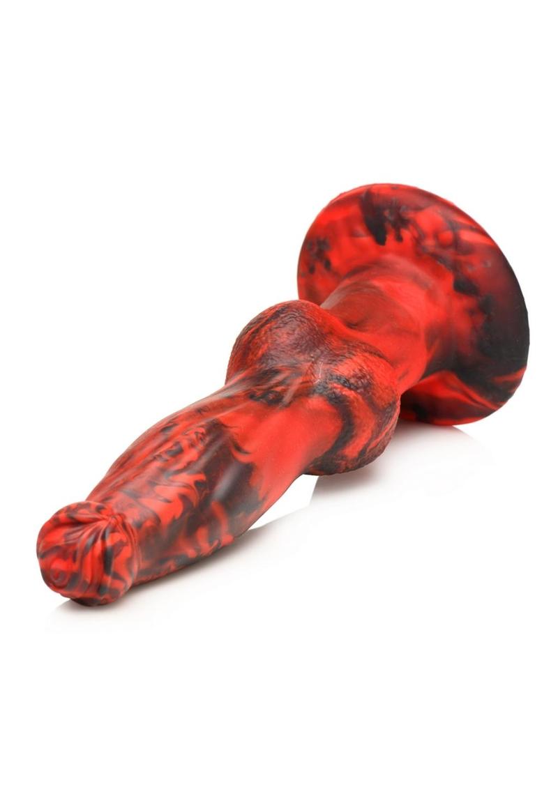 Creature Cocks Hell Wolf Thrusting And Vibrating Silicone Dildo