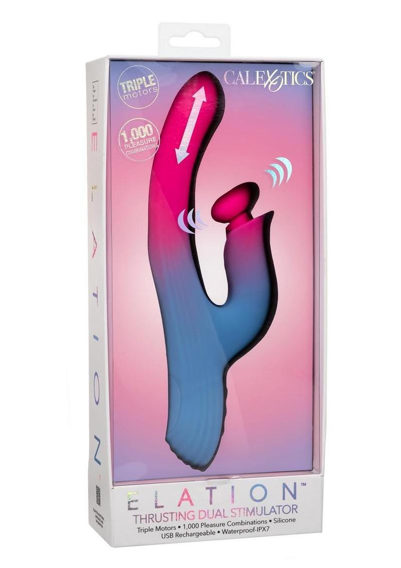CalExotics Elation Thrusting Dual Stimulator
