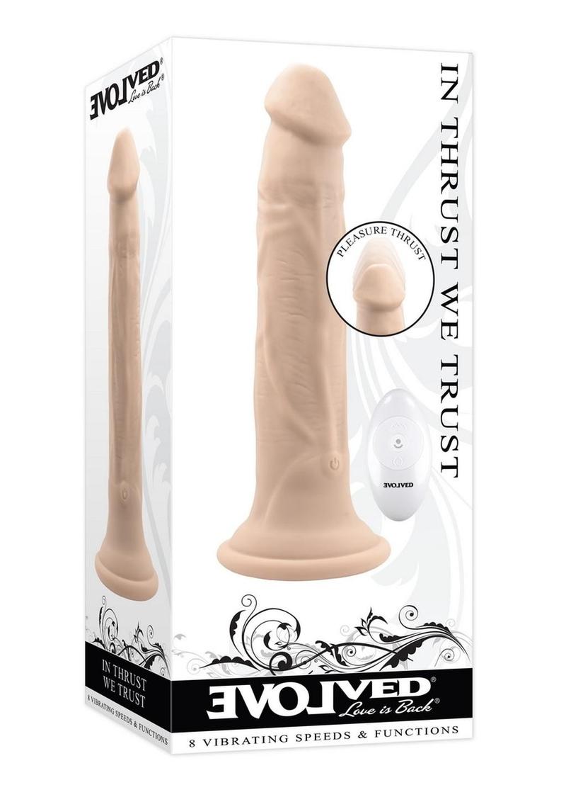 Evolved In Thrust We Trust Remote Controlled And Vibrator