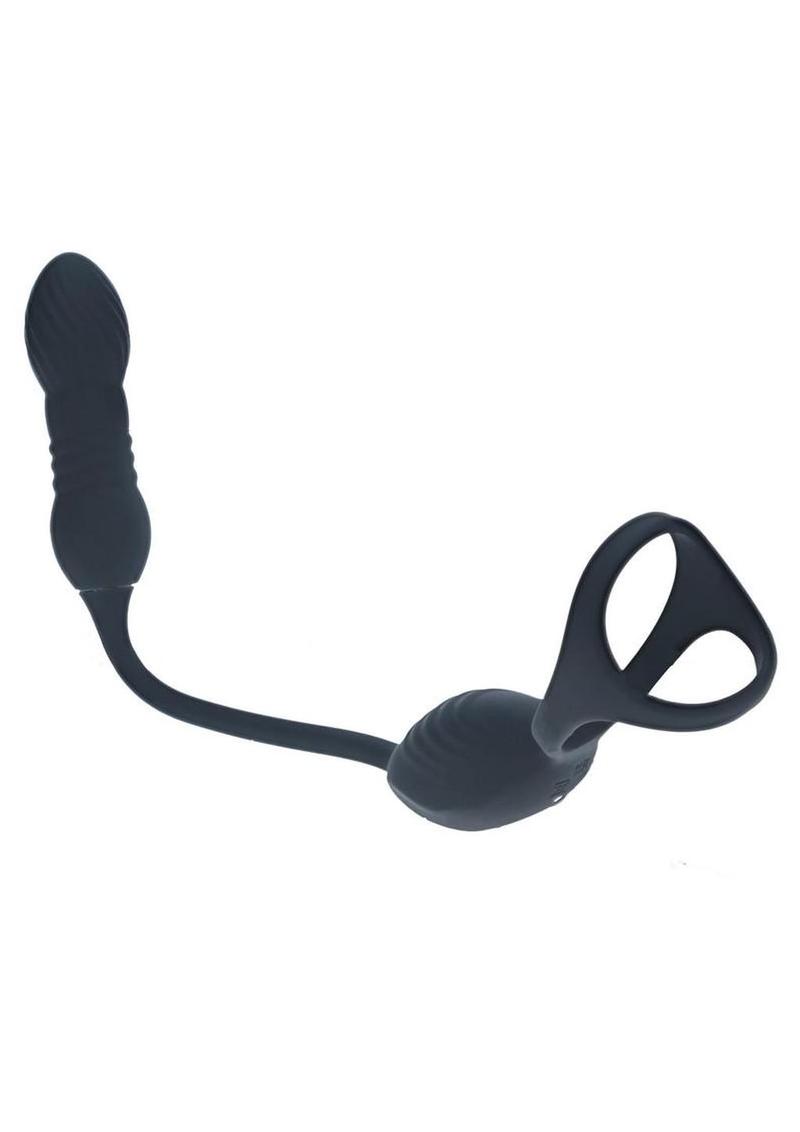 Levelz Vibrating And Thrusting Tri-O Cock Ring