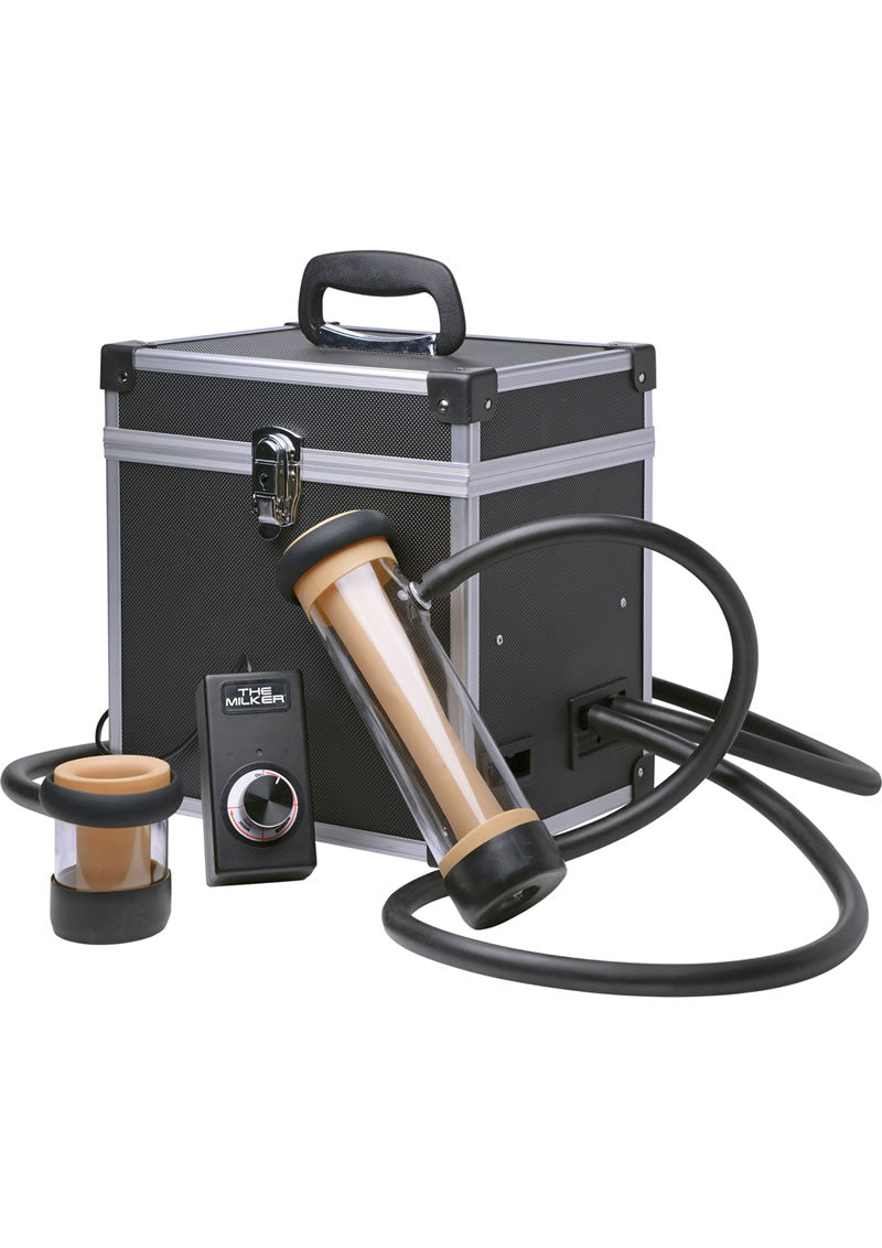 LoveBotz The Milker Dual Cylinder Deluxe Stroking Machine