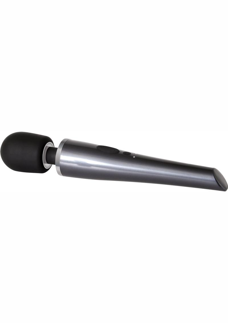 Mighty Metallic Wand Silicone Body Massager