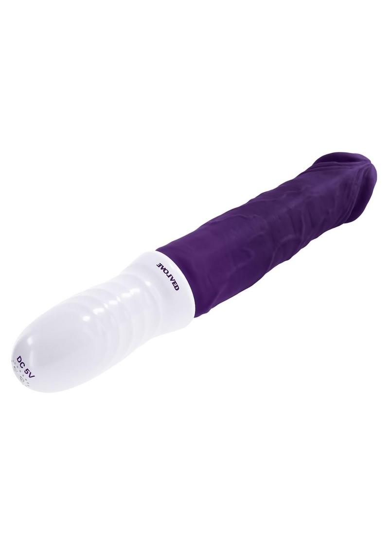 Evolved Plum Thrust Rechargeable Dildo