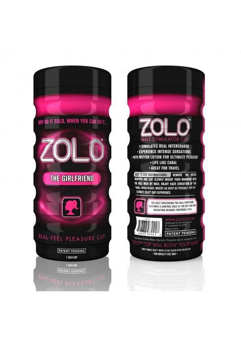 Zolo The Girlfriend Real-Feel Pleasure Cup Masturbator